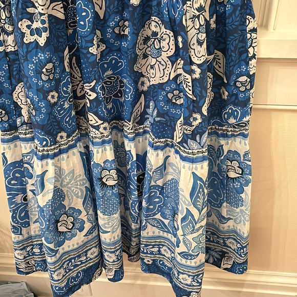 blue full of flowers farm rio dress! - Picture 8 of 8